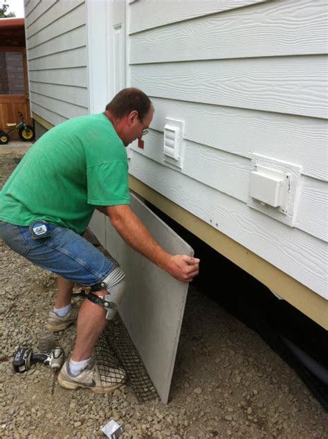 residential pier and beam skirting